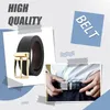 Cinture Cintura da uomo robusta e durevole in PU con meticolosa lavorazione artigianale preferita, accessori con texture avanzata