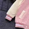 Jackets PatPat Toddler Girl 100% Cotton Letter Embroidered Textured Striped Button Design Bomber Jacket J231115