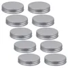 Dinnerware 10pcs Mason Jar Lids Reusable Canning Sturdy Iron Leak Proof Covers