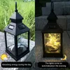 Party Decoration Solar Garden Light Fence Lights Hanging Lamp Craft Plant Base Environmentally Friendly