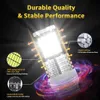 New 2x 1156 P21W BA15S BAU15S PY21W 1157 P21/5W 7440 7443 T25 3157 LED Bulbs 45pcs 4014SMD 1200LM Replace for Car Reversing Light