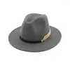 Baretten Fedora Cap Mooie Royal Prom Banquet Jazz Hat Ronde Vilt Britse stijl hoofddeksels