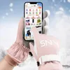 Five Fingers Gloves Women Ski Gloves Winter Windproof Waterproof Touch-Screen Non-slip Outdoor Snowboard Thicken Warm Female Gloves 231115
