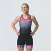 Zestawy wyścigowe Kobiety Powerlift Szelki Suibling Singlets Skisuit Bodysuit Szyborokwałe Gym Sport Fitness Ubranie