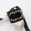 Дизайнерский браслет Импортный акриловый браслет с гальваническим покрытием 18-каратное золото Латунь Материал Классический европейский и американский стиль Подарок на вечеринку