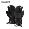 Лыжные перчатки мужские Terror Competitor кожаные Palm TERROR сноубордические утолщенные водонепроницаемые велосипедные перчатки с тремя пальцами 231114