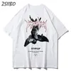 T-shirt da uomo Harajuku Art Fallen Angel T-shirt da uomo Summer Cool unisex Hip Hop Divertente maglietta stampata T-shirt casual Streetwear Top 230414