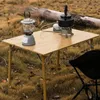 Meble obozowe Kamping Składany stół Outdoor Przenośny Bamboo wielofunkcyjny piknik samodzielnie napędowy 231115