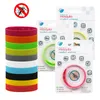 Ongediertebestrijding Mosquito Repellent Bracelet Siliconen Polsband Plant Essentiële oliemosquito Muggen Band voor kinderen Volwassenen