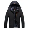 Jachtjassen 2023 Outdoor wandeljack Men Warm jas Winter Windscheper Haplee Fleece Thermische plus maat xxxl 4xl 5xl 6xl