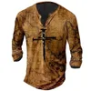 Camisetas masculinas Vintage Vintage V-deco