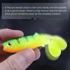 Iscas Iscas Meredith Cannibal 80mm 100mm 125mm Artificial Soft Fishing Wobblers Silicone Shad Worm Bass 231115