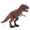 ElectricRC Animals RC Dinosaur Tyrannosaurus Rex Intelligent rc Animal Toy Infrared Remote Control Walking Figure Electric Toys for Kids 231114