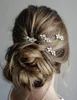 Wedding Accessories Headpiece Gold Silver Color Rhinestone Bridal Hair Pin Set Handmade Wedding Hair Sticker Accessories Women Bobby Pins