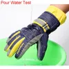 Ski Gloves NANDN Winter Warm Mountain Snowboard Ski Gloves men women Cold Snow Skiing Mittens Waterproof Snowmobile Handschoemen Air 5002 231114