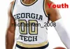Mich28 Georgia Tech Yellow Jackets College Basketball Jersey 12 Khalid Moore 13 Coleman Boyd 14 David Didenko 2 Shembari Phillips cosido personalizado