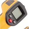 Temperaturinstrumente Großhandel Neues Laser-LCD-Digital-IR-Infrarot-Thermometer Gm320 Temperaturmessgerät Gun Point -50380 Grad Non-Co Dhoim