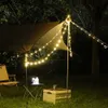 Lanterna da campeggio Lampada da campeggio ricaricabile con striscia luminosa a LED da 10 m per decorazioni natalizie per matrimoni Luci da campeggio Stringa di luce per interni ed esterni Q231116