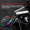 CAR F13 BT 5.0 FM Sändare Dual USB Car Charger Hands Free Calling 7 Colors LED Backbelyst trådlös radio MP3 Player Car Adapter Led