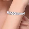 Chain 999 Sterling Silver Original romantic Gypsophila star Bangles for women bracelets fashion party wedding accessories jewelryL231115