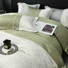 3Dプリント寝具セットサテンコットンキルトシートカバーサマーラグジュアリーアイスシルクデザイナー3つの4ピースセットシングル羽毛布団サイズ