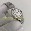 Immagine reale Orologi al quarzo da donna Ladies 28mm Quadrante romano argento Lunetta con diamanti W4BB0015 Orologio da polso da donna con cinturino in acciaio inossidabile Ladys