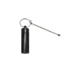 Rookwinkel Aluminium Snuff Pillendoosje Met Sleutelhanger Lepel Metalen Spice Bullet Snuiven Pillendoosje Opslag Fles Container Mix Vijf Kleur