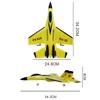 Aircraft Modle RC Plane SU35 With LED Lights Remote Control Flying Model Glider 24G Fighter Hobby Airplane EPP Foam Toys Kids Gift 231114