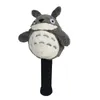 Other Golf Products Plush Animal golf driver head cover golf club 460cc Totoro wood cover DR FW CUTE GIFT 231114