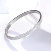 Bangle 5 см диаметром дети кросс -сетка браслеты из нержавеющей стали Высококачественные ювелирные подарки Детские оптовые