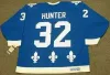 CUSTOM Quebec''northerners''Custom stitched 29 DAN BOUCHARD 52 ADAM FOOTE CCM Vintage Away Hockey Jersey