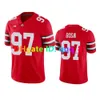 Sl Osu Ohio State Buckeyes Football Jersey NCAA College 2 Emeka Egbuka 97 Joey Bosa 6 Kyle McCord 18 Marvin Harrison Jr. 32 Treveyon Henderson