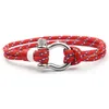 Classic Design Multi Colors Paracord Bracelet Stainless Steel Buckle Clasp Bracelets