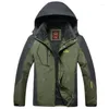 Men's Jackets 9XL Outdoor Waterproof Windproof Hood Breathable Jacket Men Windbreak Coats Plus Size 8XL Women Outwear Travel Clothes