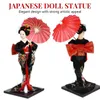 Oggetti decorativi Figurine Decorazione domestica Vintage Geisha giapponese Statua Asiatica Ornamenti per feste Kimono Figura Seta 231114