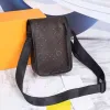 Men Archy Messenger MM Bag Designer Monograms Macassar Canvas Postman Satchels Hobos Small Casual Purse Crossbody M46442 M001