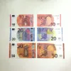 Fake Money Movie Prop Money Banknote Party 10 20 50 100 200 US Dollar Euros pound English banknotes Realistic Toy Bar Props Copy Currency Faux-billets 100 PCS/Pack DHL