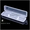 Storage Boxes Bins Pp Plastic Transparent Box Pen Stationery Tool Wholesale Lx4256 Drop Delivery Home Garden Housekee Organization Dhtbv