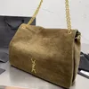 Jamie Bags Designer Bag Women Shopping Väskor stora handväskor Fäst lyxiga crossbody shoppingstrandmyntväskor i axlarna äkta läder