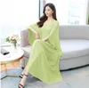 Casual Dresses Batwing Sleeves Robe Ladies For Special Occasions Birthday Sexy Women Formal Evening Gowns Chiffon Beach Dress Club