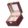 Watch Boxes Two Box Square Watches Display Storage Case Zipper Collector Bracelet Necklace Jewelry Organizer For Holder