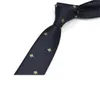 2023 MEN NECKTIE DESICATION TIES FASHING TINING TIE LETTER PRINTER LUXURYS مصممين أعمال الرقبة الشهيرة مع صندوق