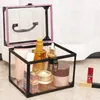 Caixas de armazenamento Maquiagem Artista Viagem Caso Organizador Capacidade Portátil À Prova D 'Água Cosméticos para Casa