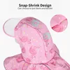 Chien vêtements imperméable cape réfléchissant dessin animé imperméables pour chiens imperméable chiot vêtements petite combinaison accessoires