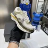 buty designerskie Sneaker Sports But Kobiety luksus retro swobodne zamsz skórzane szwy wielokolorowe trampki wszechstronne zimowe grube podeszwy Zwiększone z pudełkiem