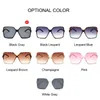Fyuf Sonnenbrille, quadratisch, übergroß, für Damen, großer Rahmen, Sonnenbrille für Herren, 2023, Trendmarke, Designer-Mode, Hip-Hop, weibliche Sonnenbrille