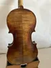 Master 4/4 violin Solid flamed maple back spruce top hand carved K3072