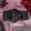 Cinture Cintura in vita Rivetto con paillettes Regolabile attillato Punk Dimagrante Vintage Dark Style Lady Bustier Cincher Corsetto Sexy