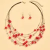 Ожерелья с подвесками в стиле бохо, цветное жемчужное ожерелье из бисера, ожерелье на день рождения, Рождество, подарки для женщин, девочек, свадебная вечеринка, помолвка