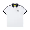 2NEW 패션 런던 런던 잉글랜드 폴로 셔츠 셔츠 남성 디자이너 폴로 하이 스트리트 자수 인쇄 티셔츠 남자 여름 면화 캐주얼 티셔츠 Q77